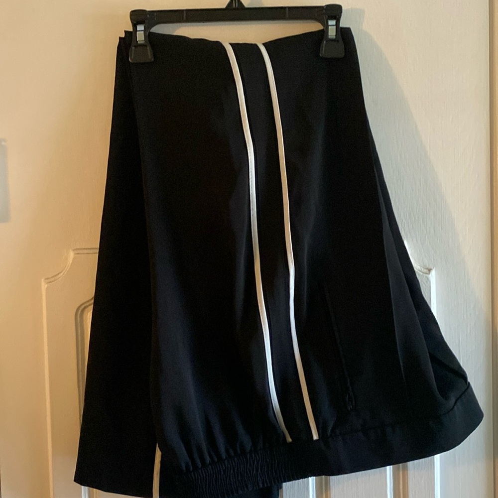 ZARA straight leg creased pants